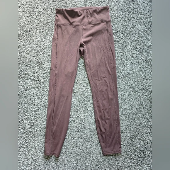 Vuori Stride Leggings Chestnut Small - Picture 2 of 7